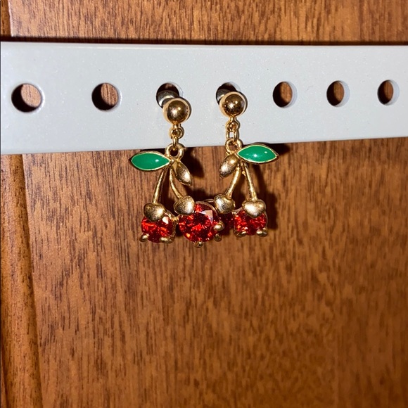 Cherry Earrings - Picture 2 of 4